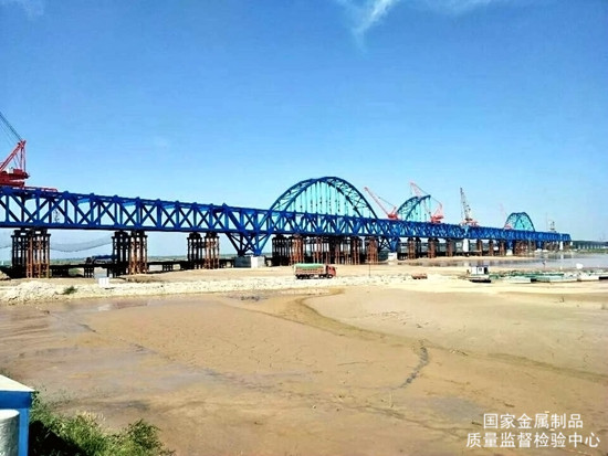 喜訊 | 質(zhì)檢中心承檢的平潭海峽公鐵兩用跨海大橋首段簡支鋼桁梁順利架設(shè)