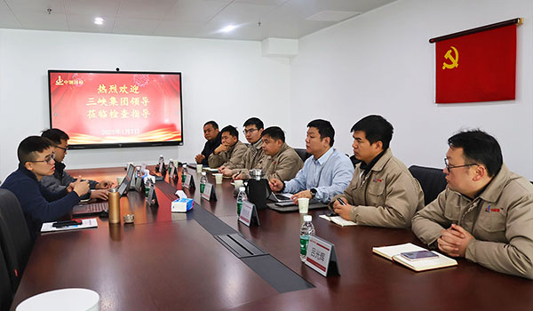 深化合作，共謀發(fā)展——三峽集團(tuán)公司領(lǐng)導(dǎo)至中鋼國(guó)檢參訪交流
